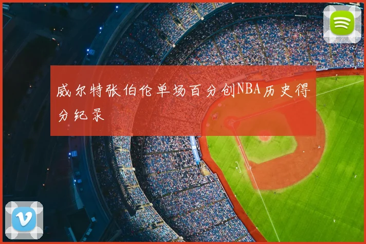 威尔特张伯伦单场百分创NBA历史得分纪录